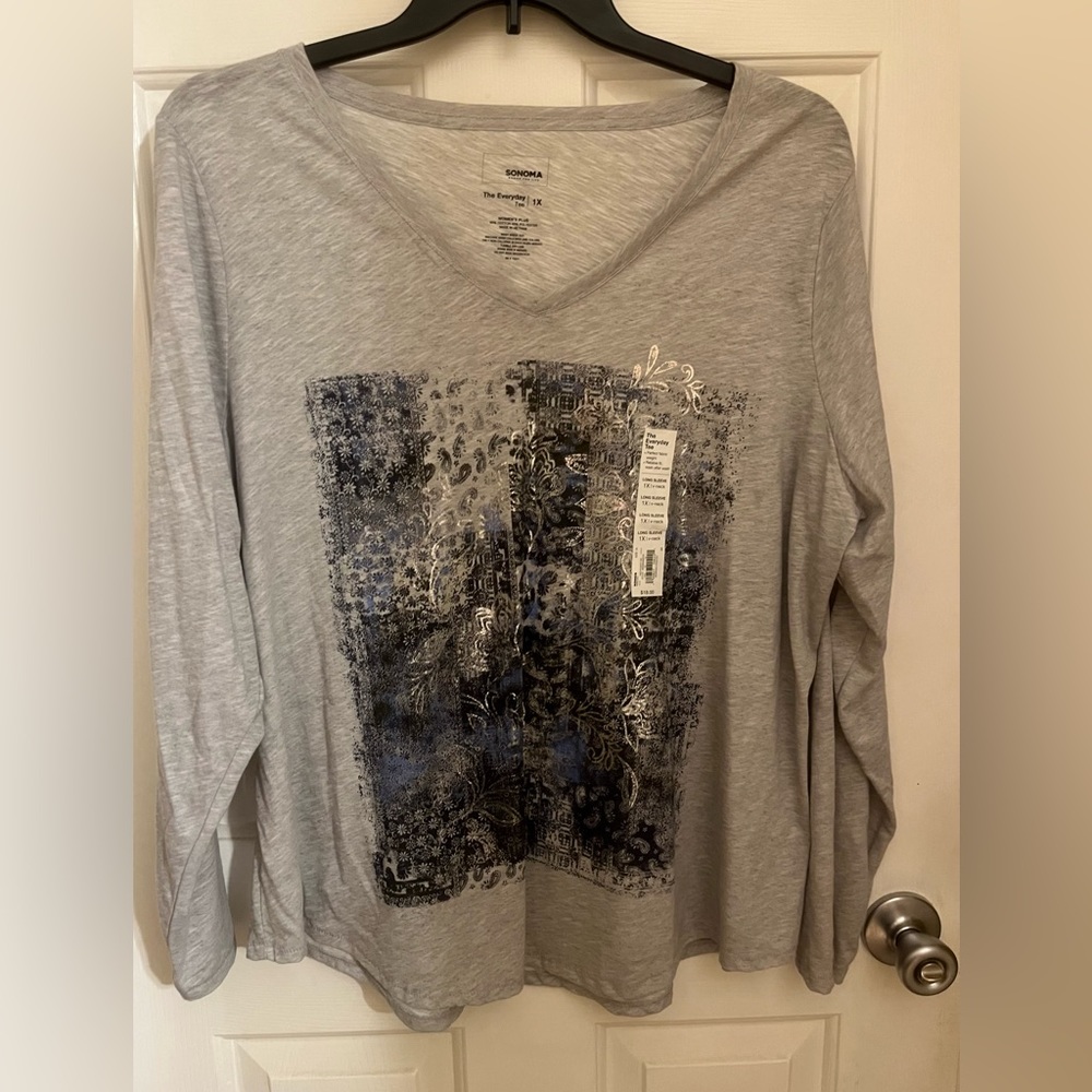 Ladies long sleeved shirt
